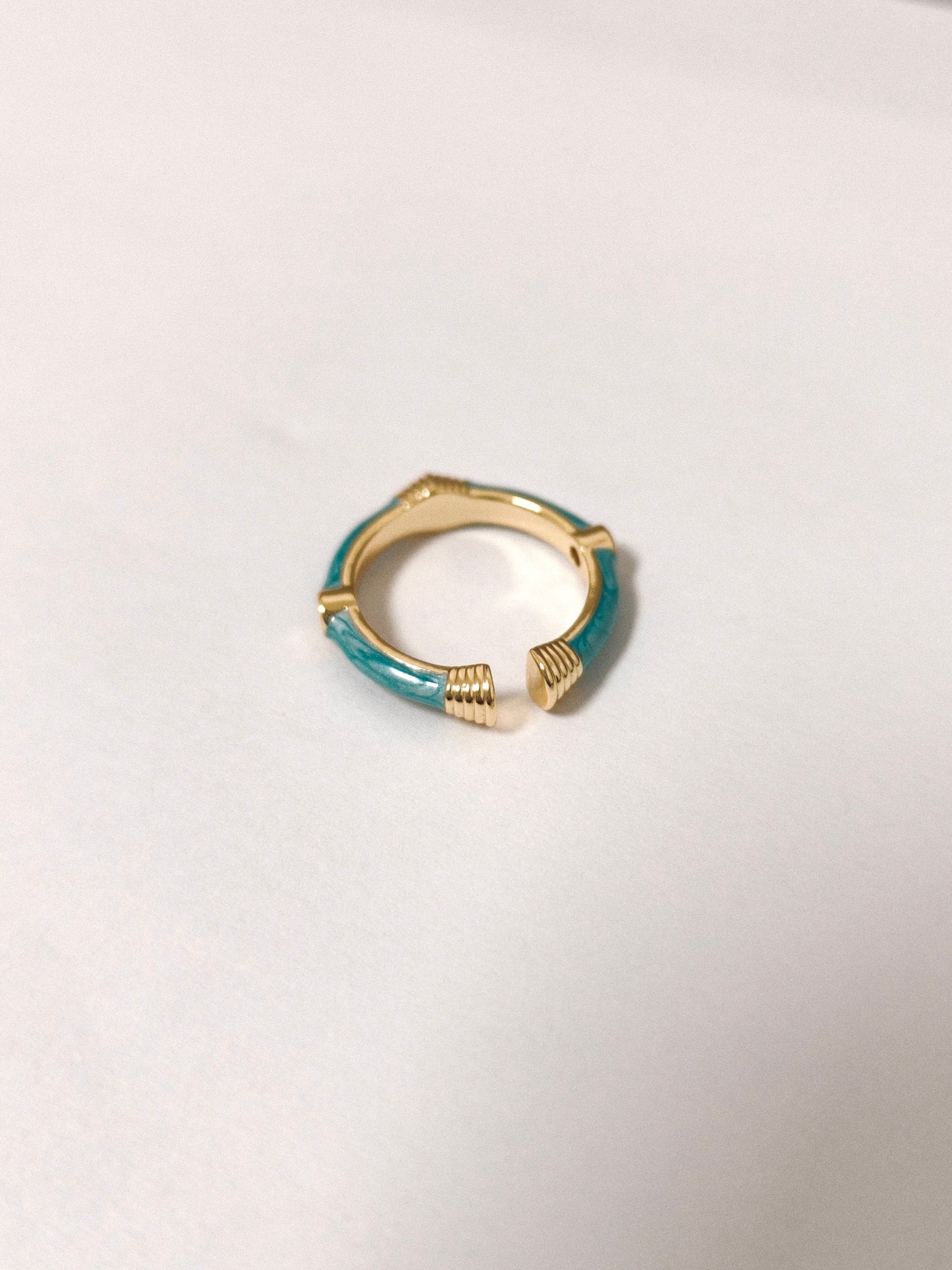 Azure Beam Ring