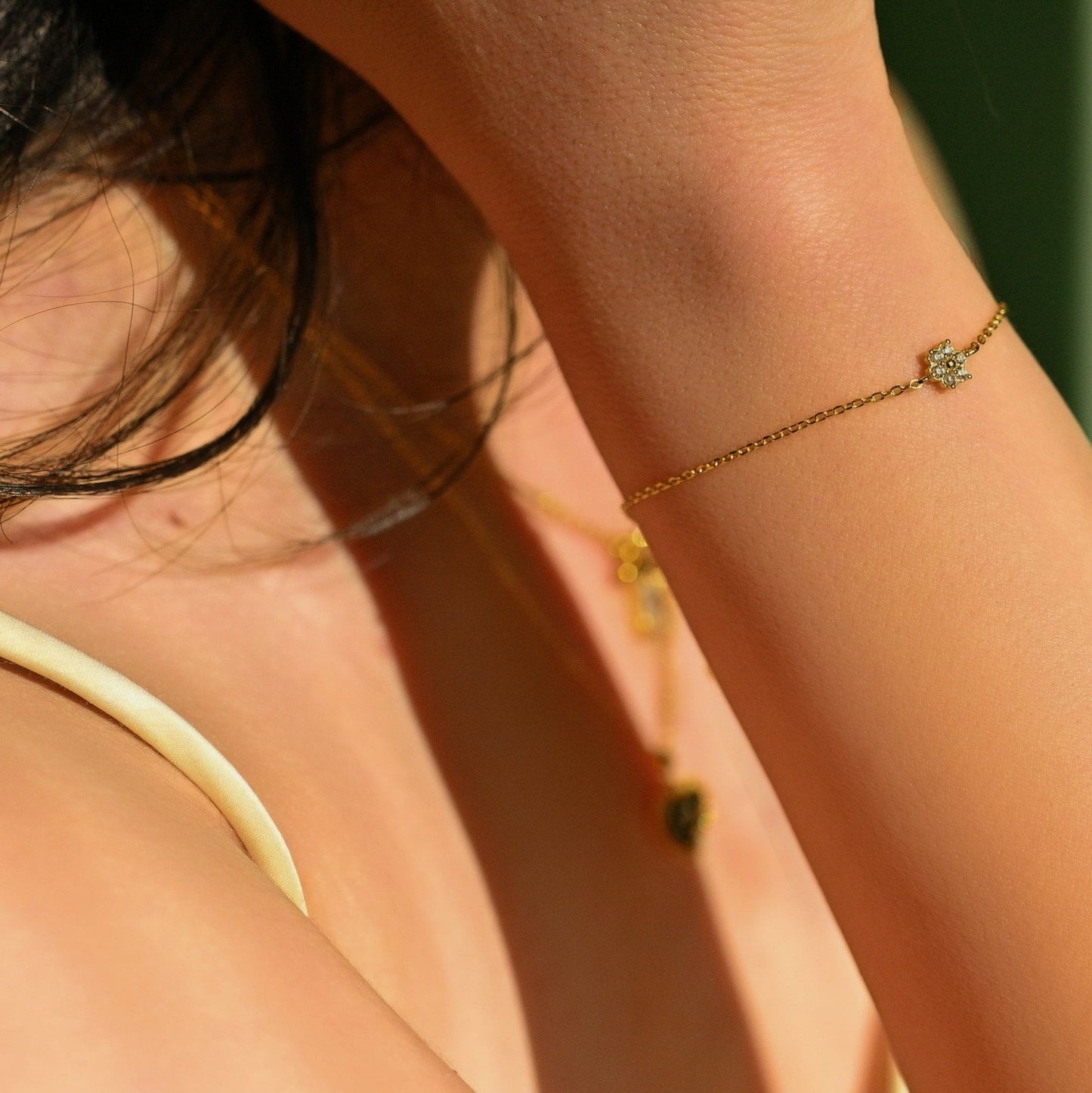 Dewdrop Flower Bracelet