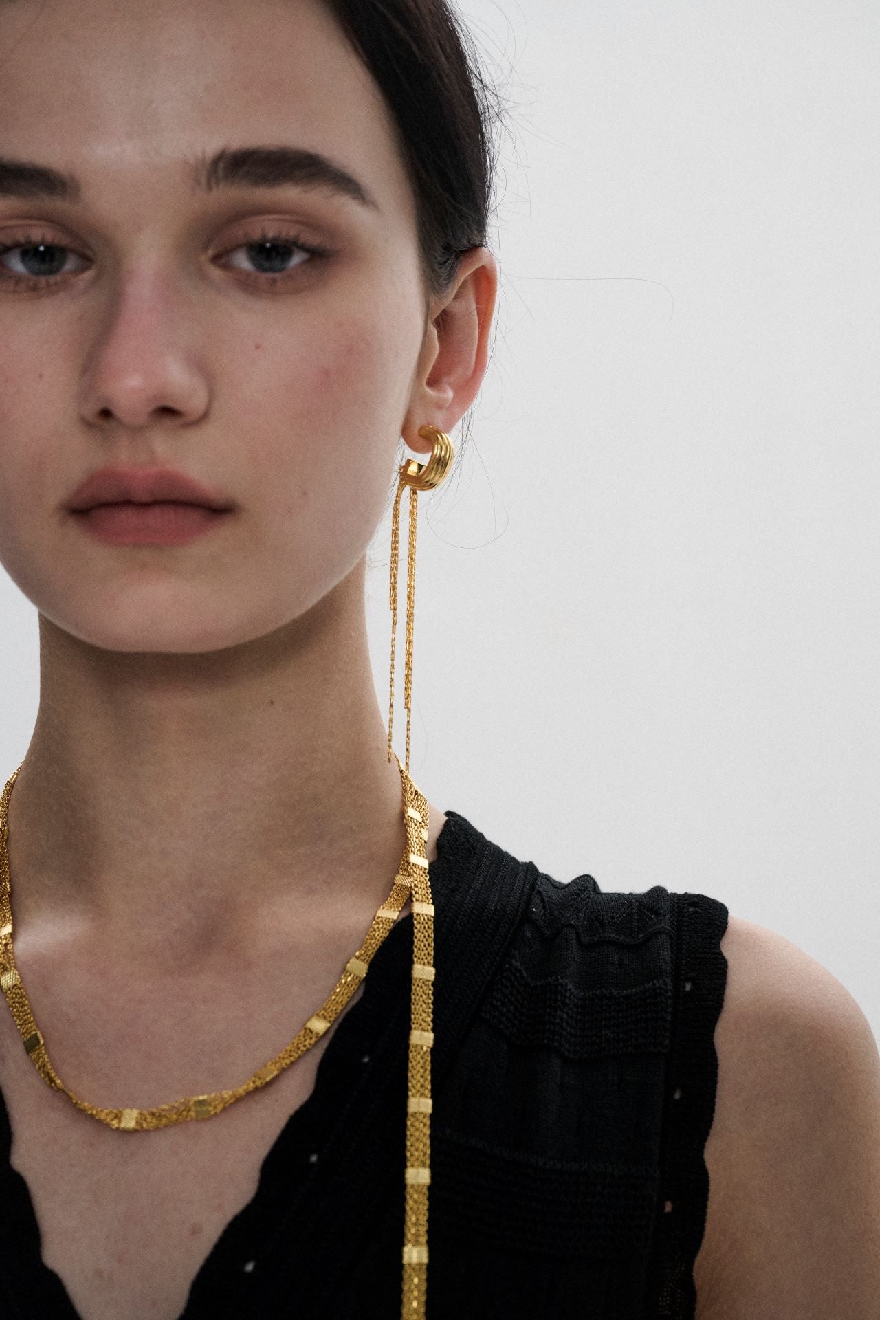 Golden Cascade Necklace