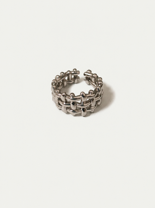 Grid Bold Ring