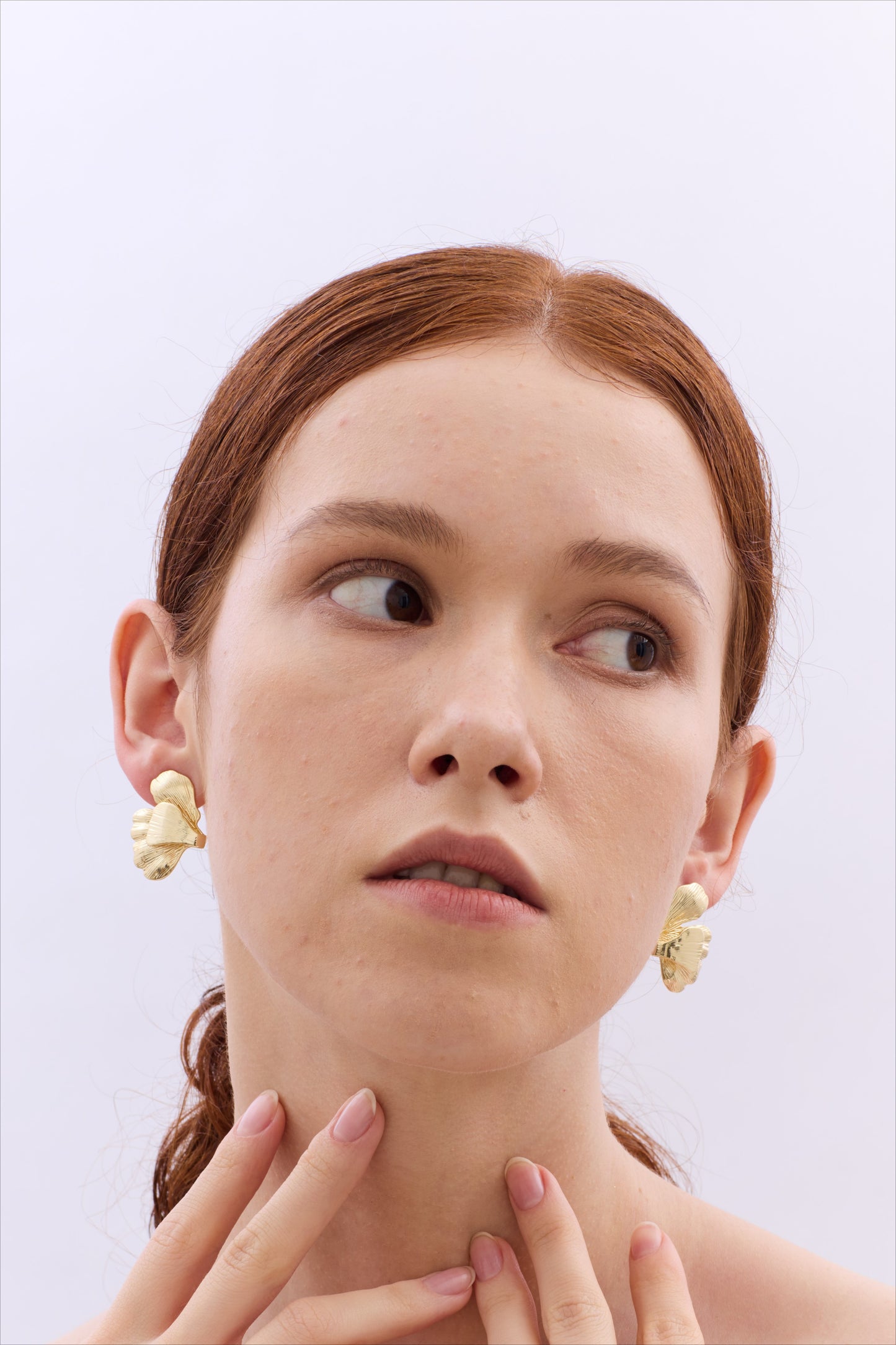 Ginkgo Whisper Earring