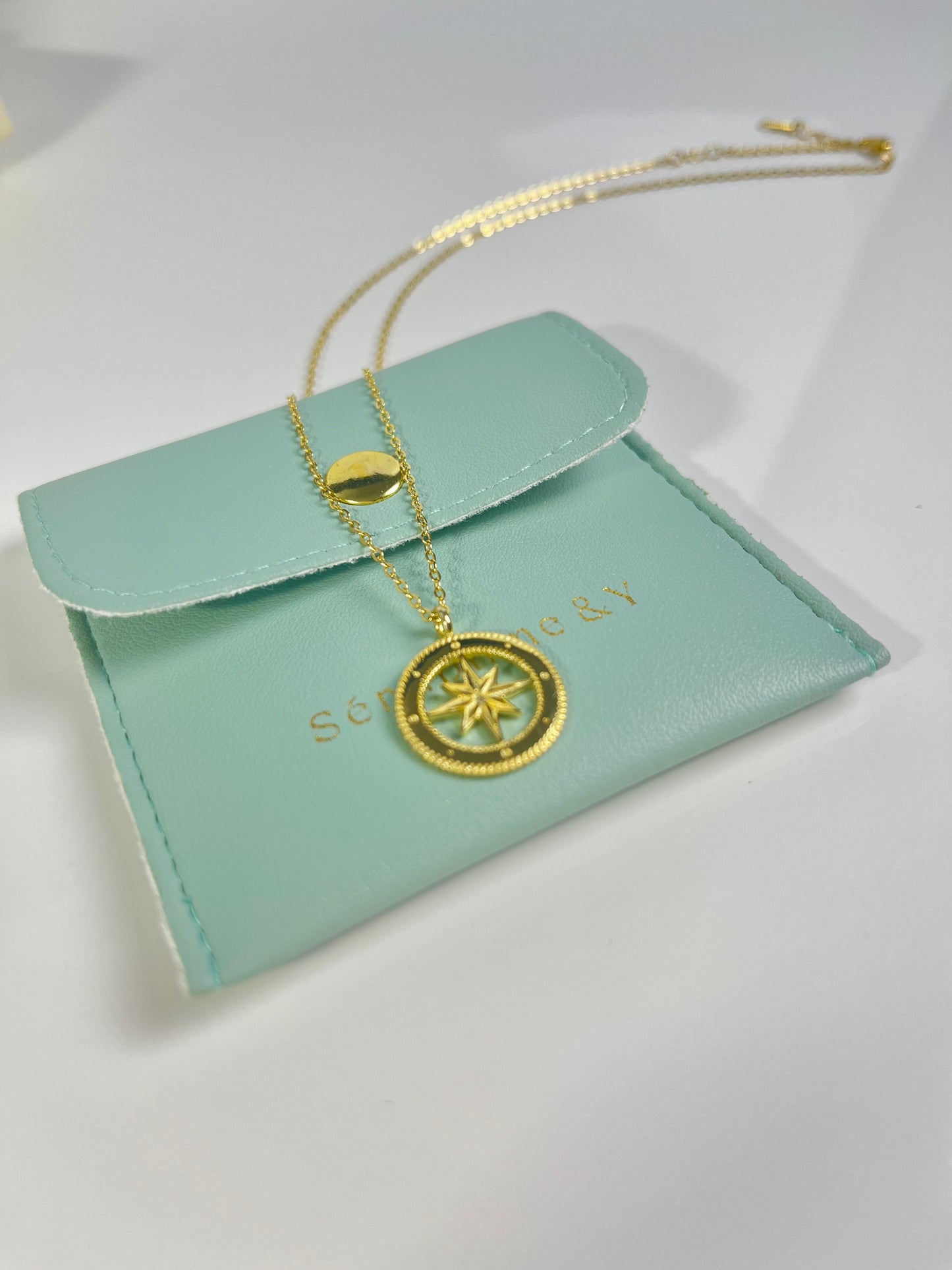 Compass Pendant Necklace