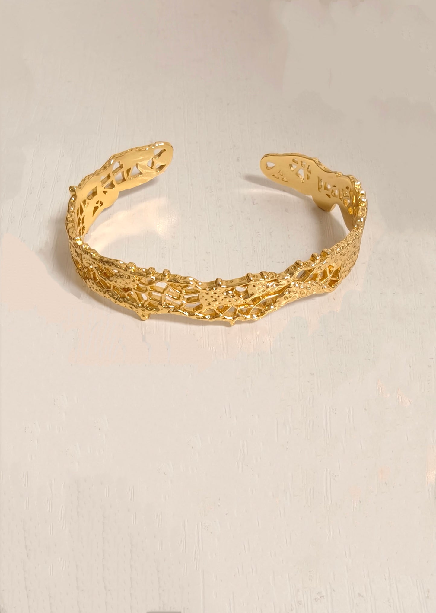 Golden Lace Bracelet