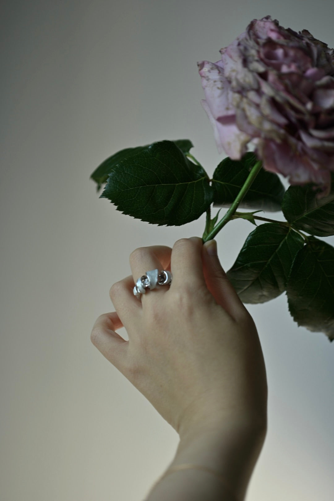 Lunar Petal Ring