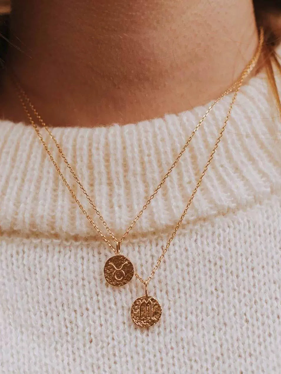 Capricorn Zodiac Necklace