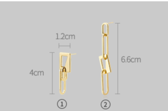 Golden Labyrinth Earring