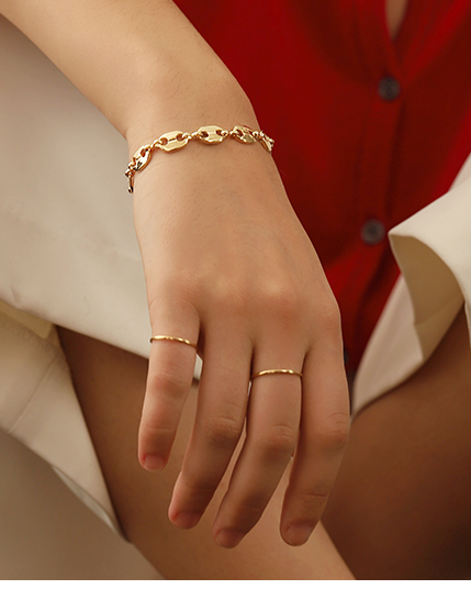 Golden Pathway Bracelet