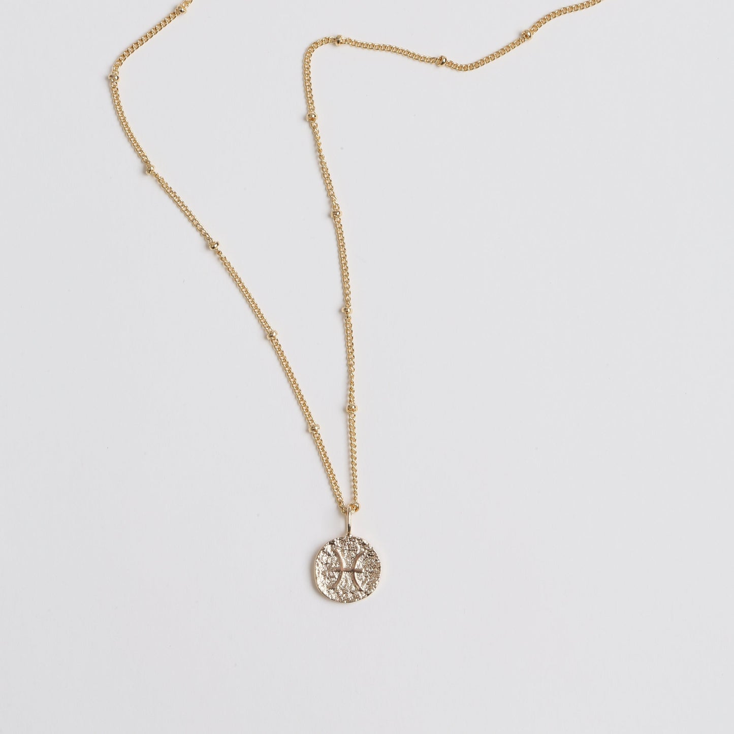 Pisces Zodiac Necklace