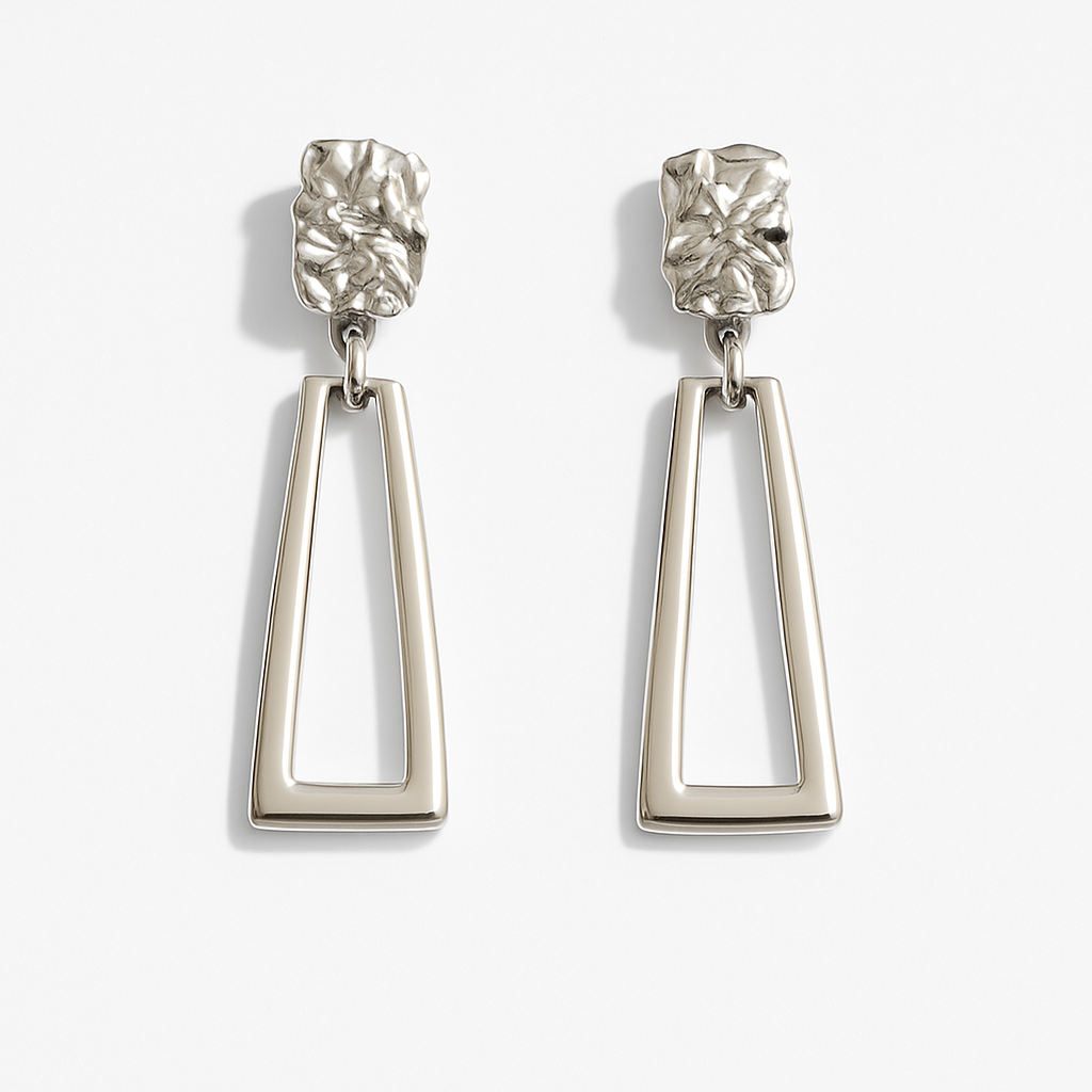 Gilded Portal Earring