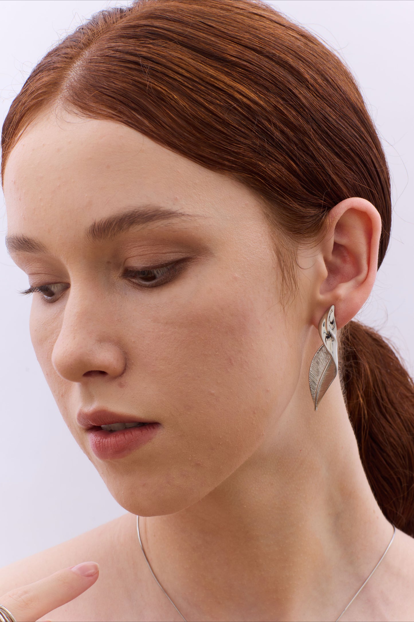 Whispering Leaf Earring