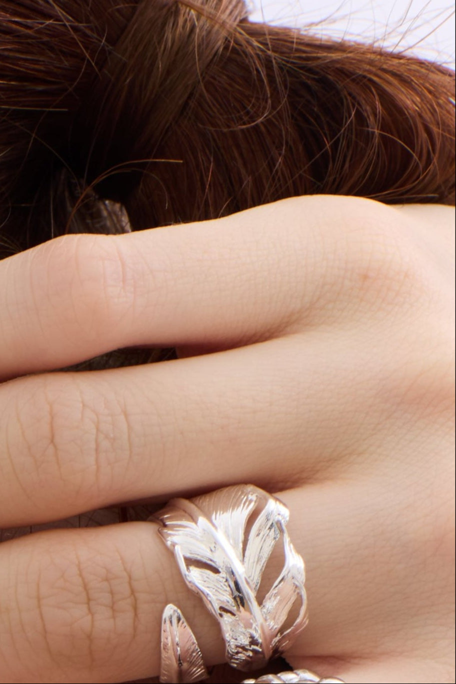 Whispering Leaf Ring
