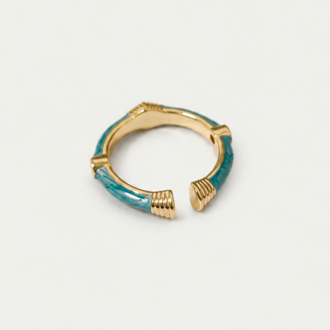 Azure Beam Ring