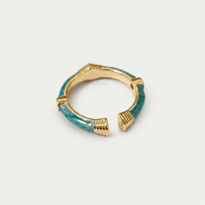 Azure Beam Ring