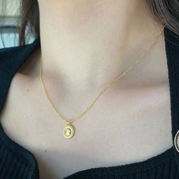 Coin Pendant Necklace