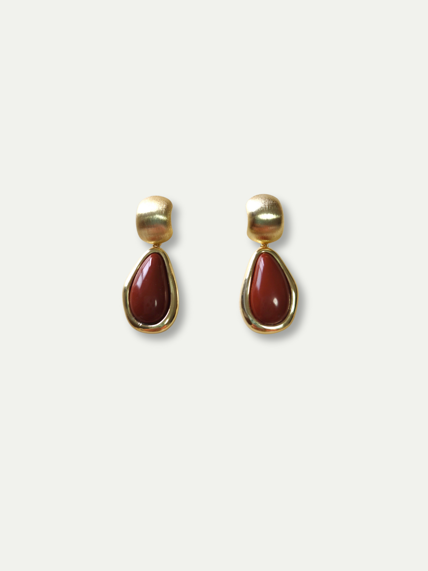 Terracotta Drop Earrings