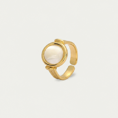 Goldener Mondlicht-Aura-Ring