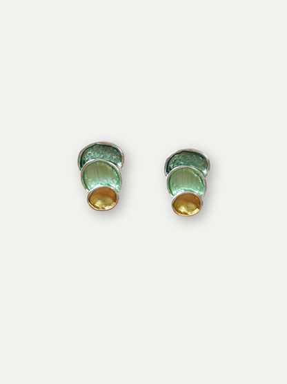 Trio Leaf Studs