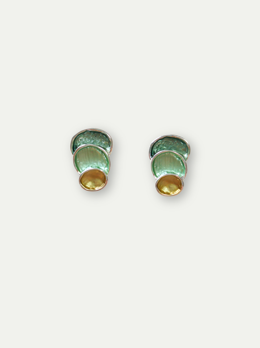 Trio Leaf Studs