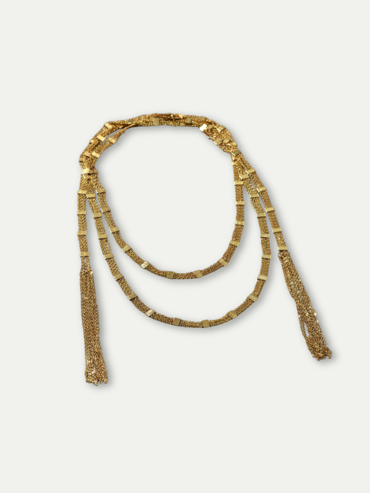 Golden Cascade Necklace