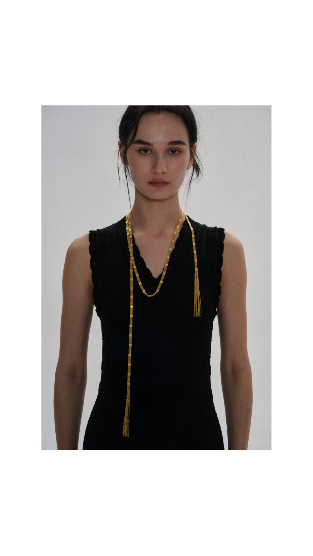 Golden Cascade Necklace