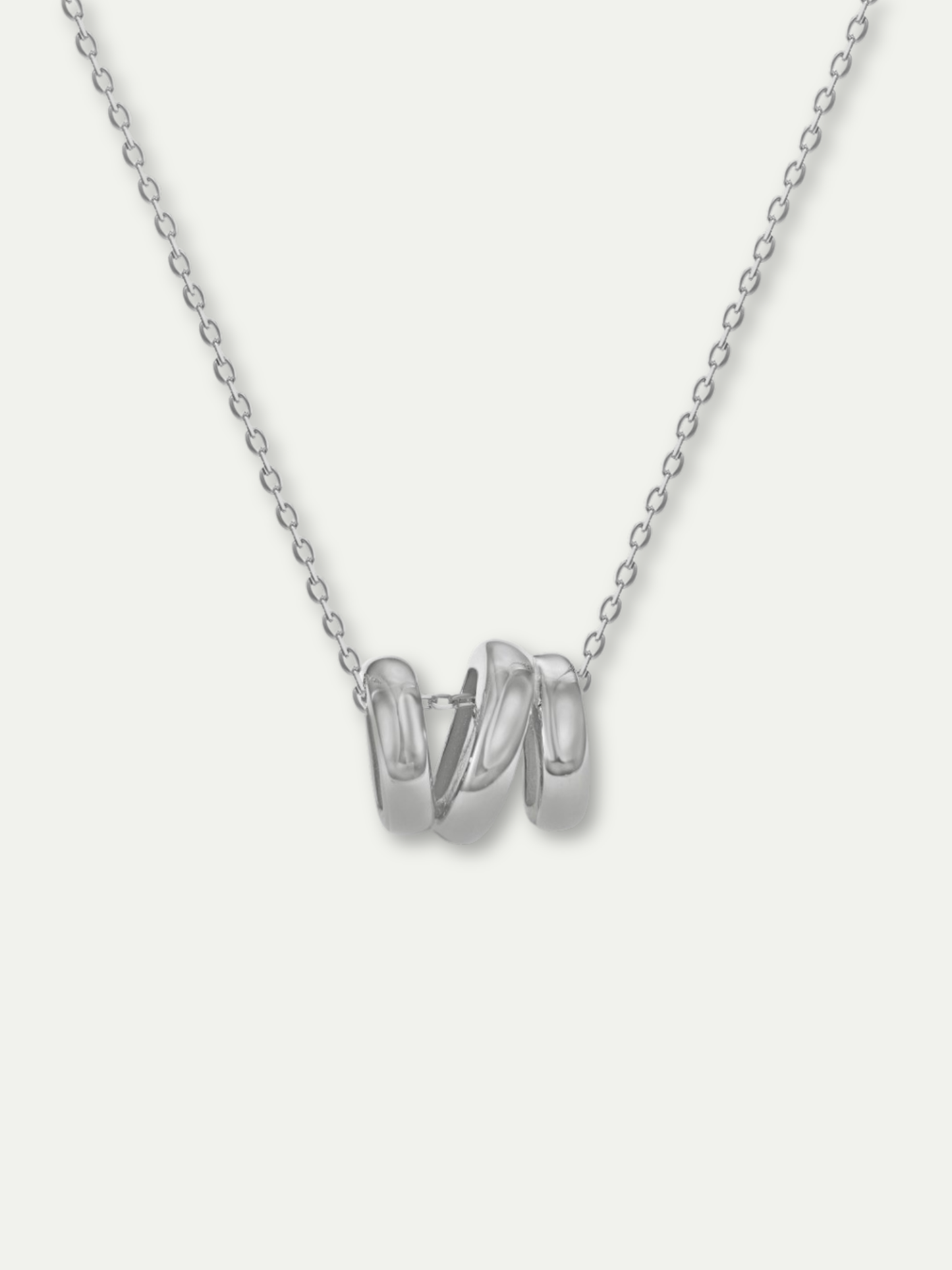 Dreifachring-Halskette