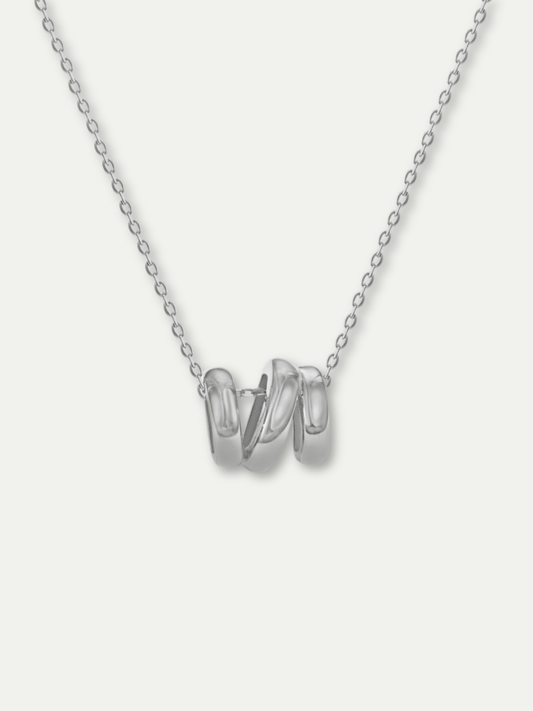 Triple Ring Necklace