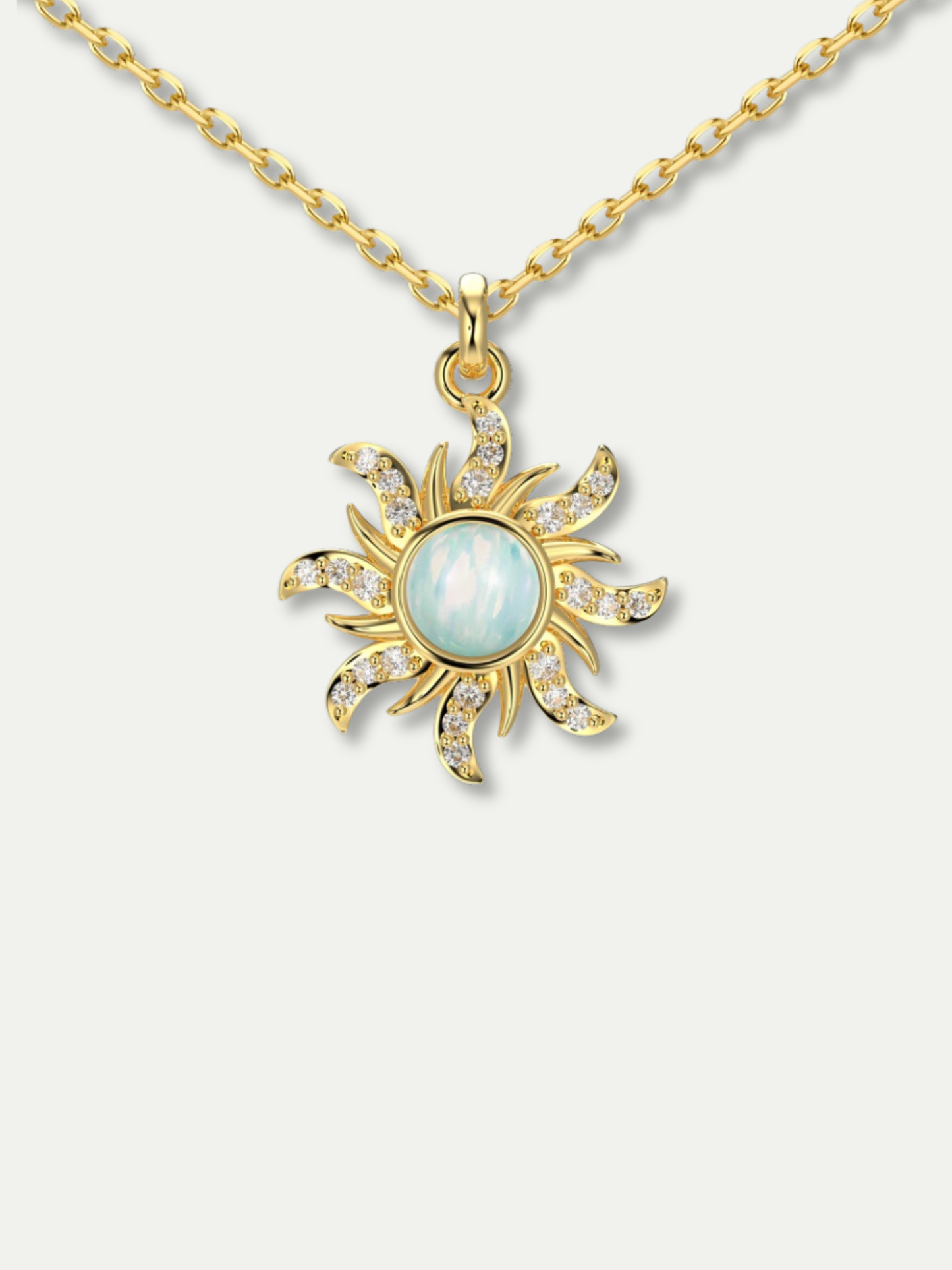 Sunburst Pendant Necklace