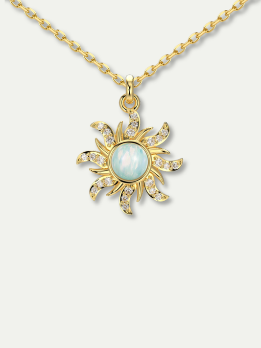 Sunburst Pendant Necklace