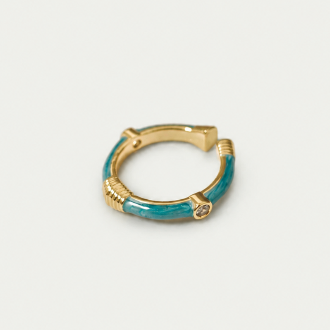 Azure Beam Ring