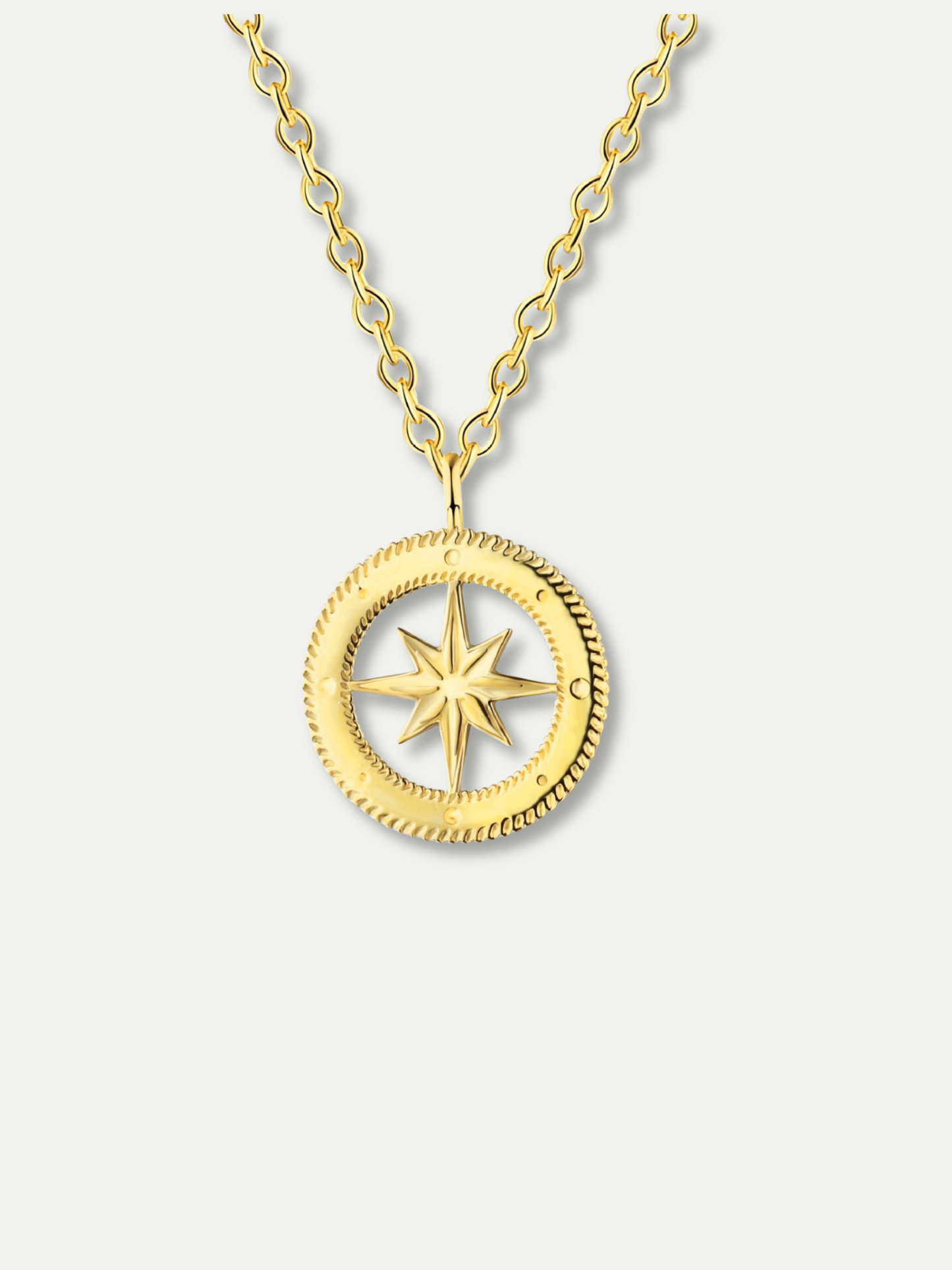 Compass Pendant Necklace