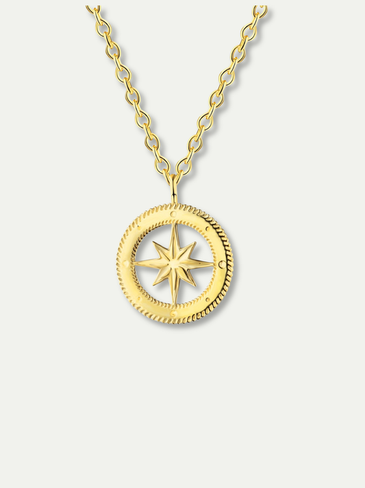 Compass Pendant Necklace