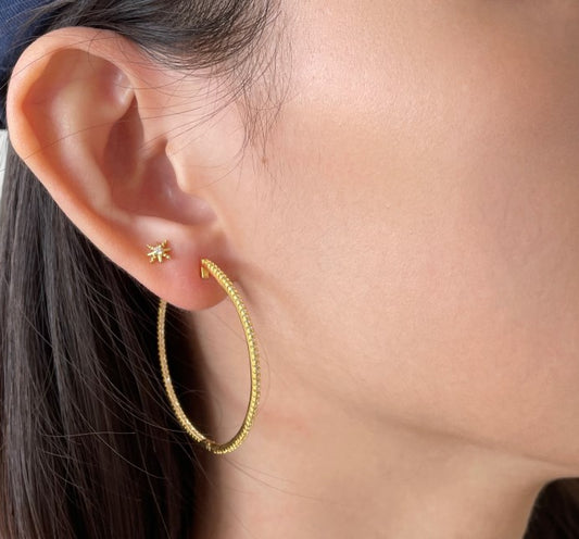 Séraphine Radiance Hoops Earrings Large