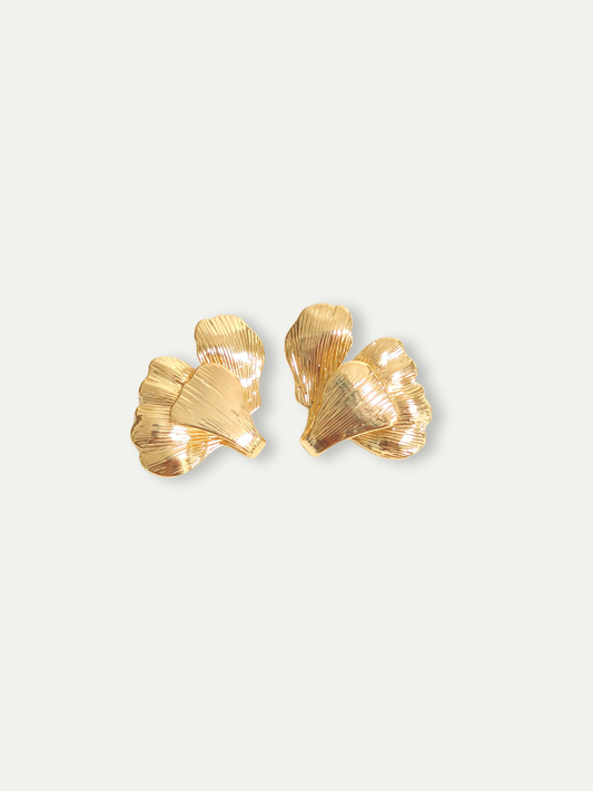 Ginkgo Whisper Earring