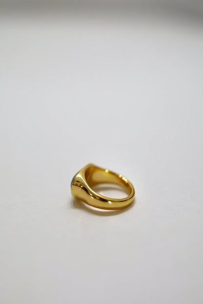 Moonlit Stone Ring