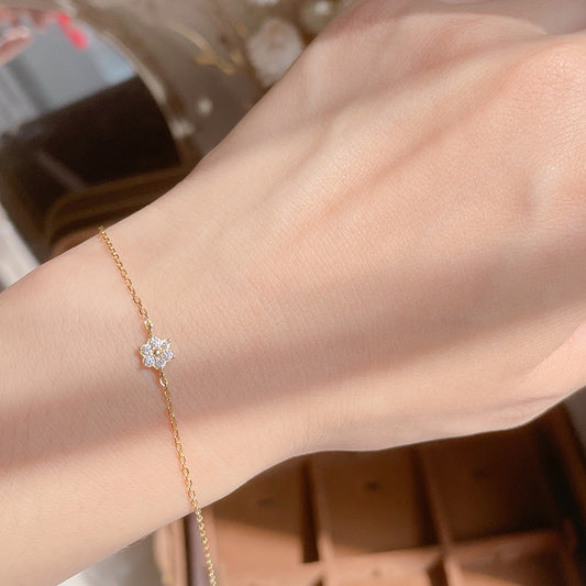 Dewdrop Flower Bracelet