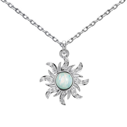 Sunburst Pendant Necklace