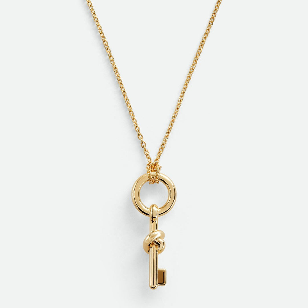 Knot & Key Necklace