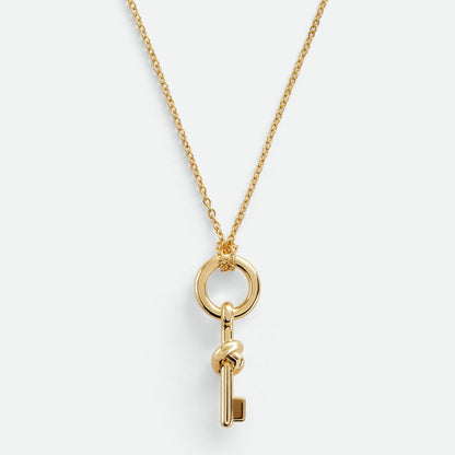 Knot & Key Necklace