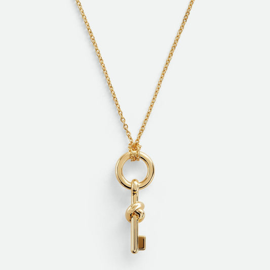 Knot & Key Necklace