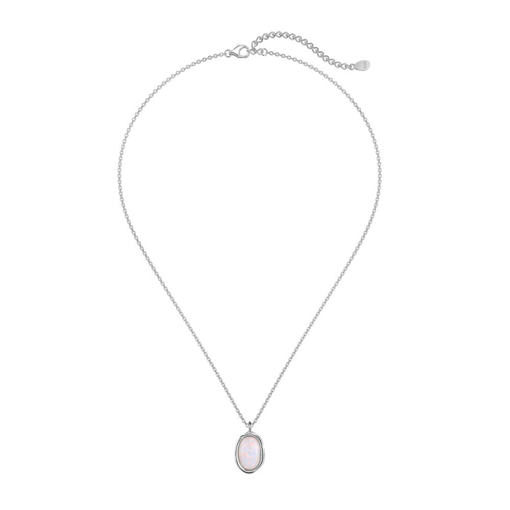 Opal Oval Necklace