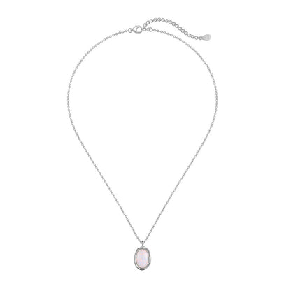 Opal Oval Necklace