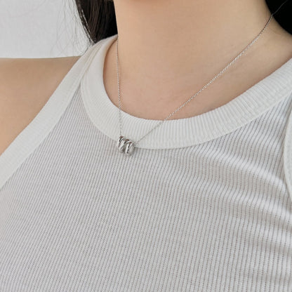 Triple Ring Necklace