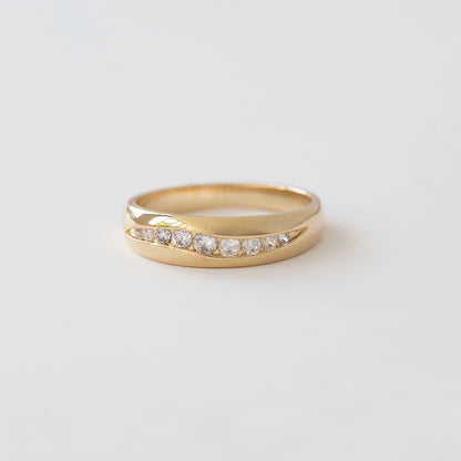 Channel Diamond Ring Band