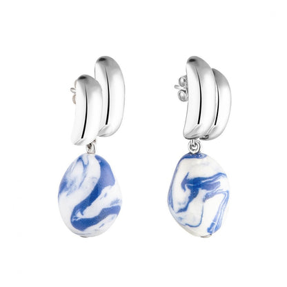 Indigo Marble Drops