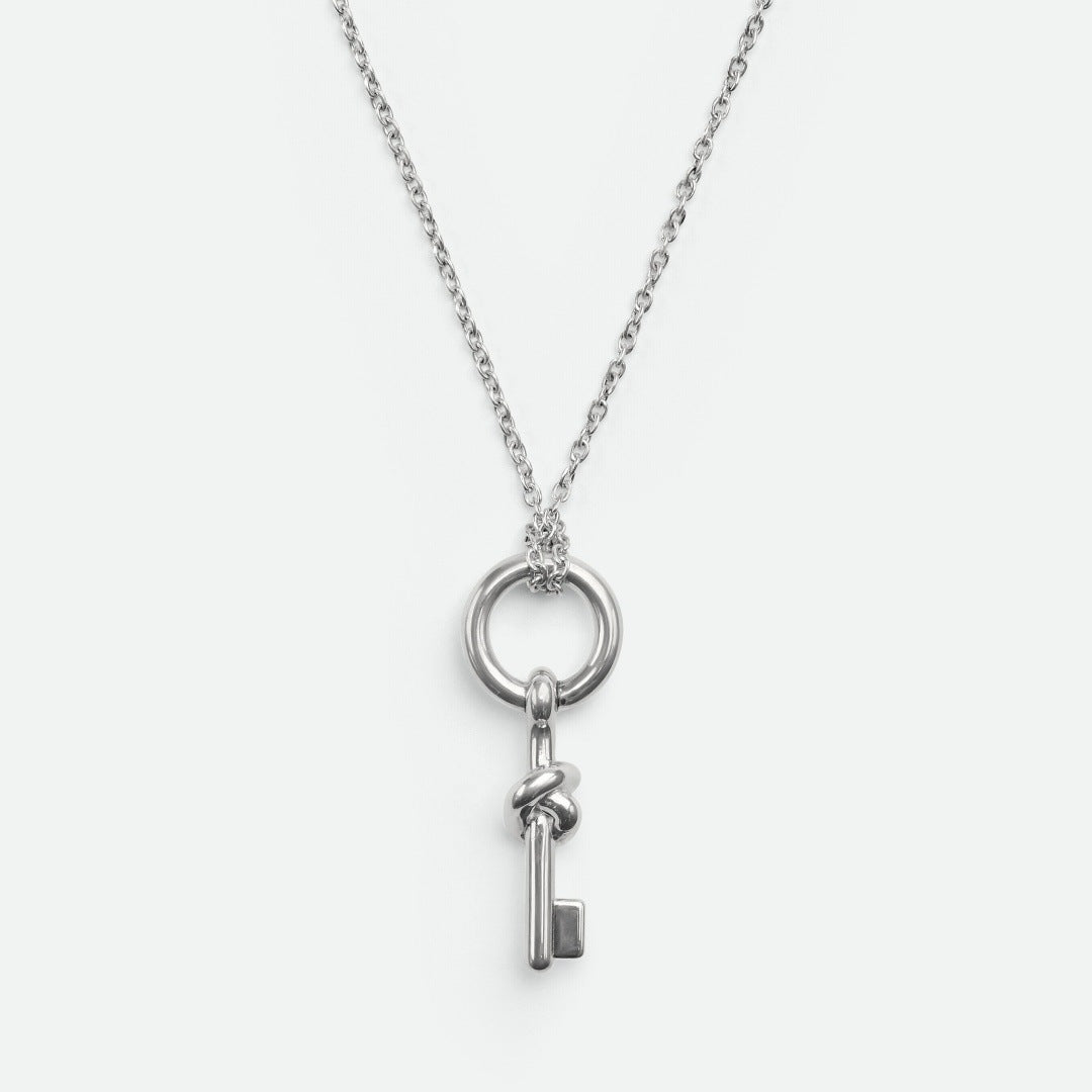 Knot & Key Necklace