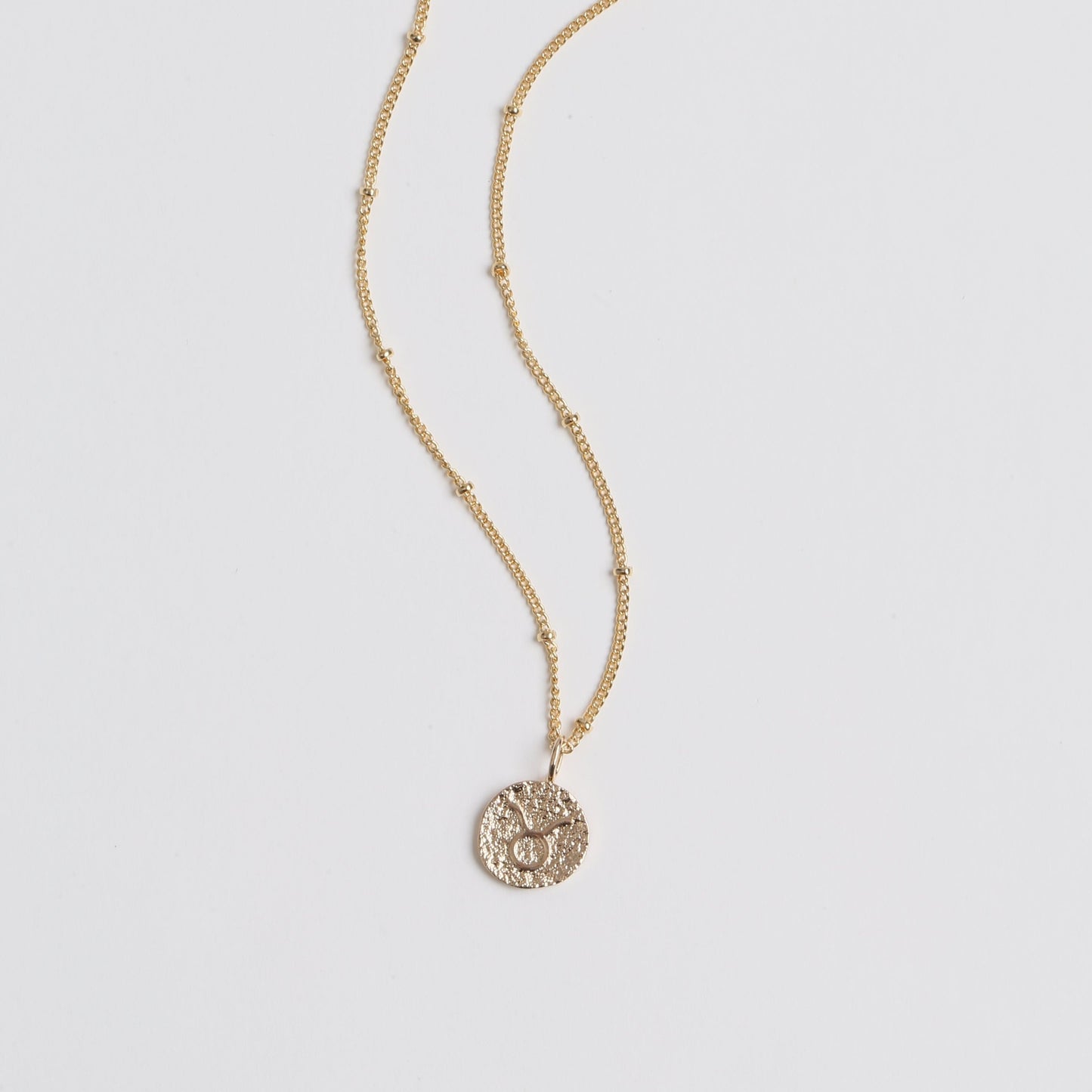 Taurus Zodiac Necklace