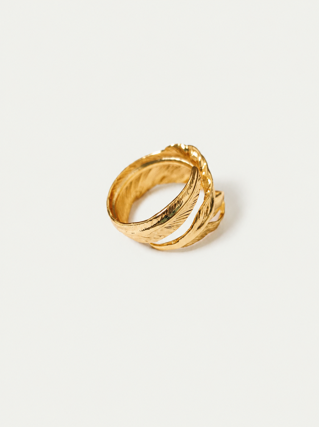 Whispering Leaf Ring