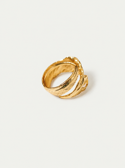 Whispering Leaf Ring