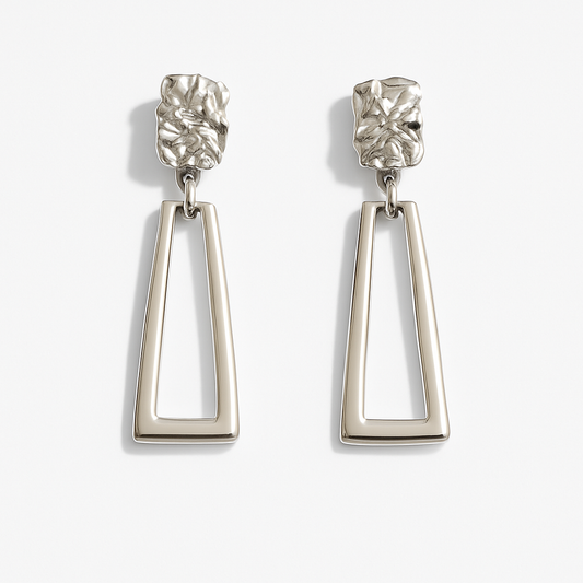 Gilded Portal Earring