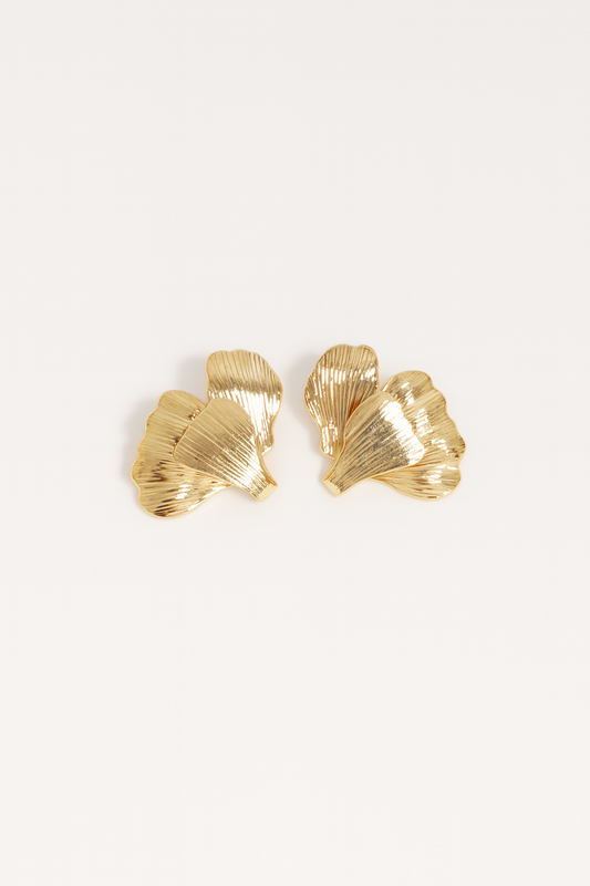 Ginkgo Whisper Earring